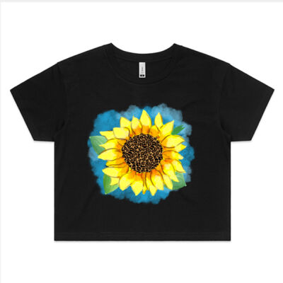 Sunflower Crop Top Thumbnail