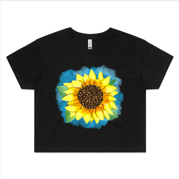 Sunflower Crop Top Thumbnail