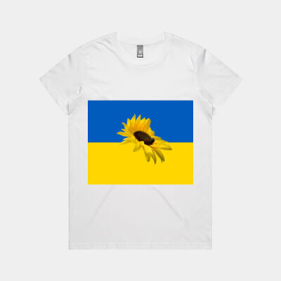 Sunflower Flag Organic Cotton Women Tee Thumbnail