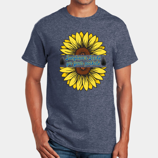 Sunflower Seeds - Gildan Ultra Cotton Tee Thumbnail