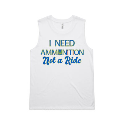 I Need Ammunition Women Muscle Tank Thumbnail