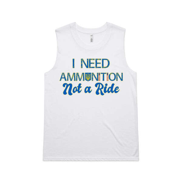 I Need Ammunition Women Muscle Tank Thumbnail